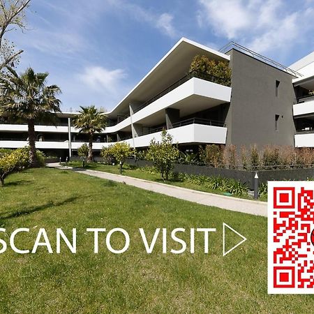 06Ah - Superb Waterfront T2 - Swimming Pool Apartment Villeneuve-Loubet Luaran gambar