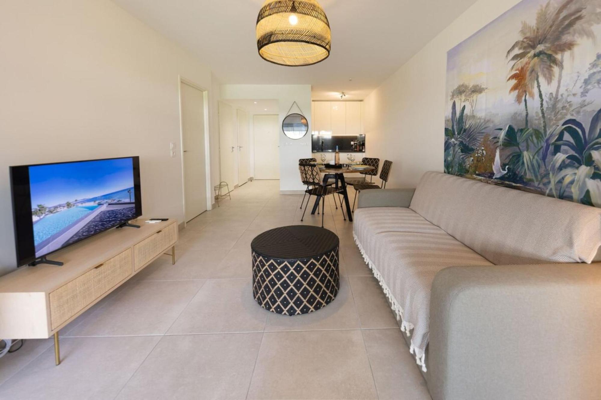 06Ah - Superb Waterfront T2 - Swimming Pool Apartment Villeneuve-Loubet Luaran gambar