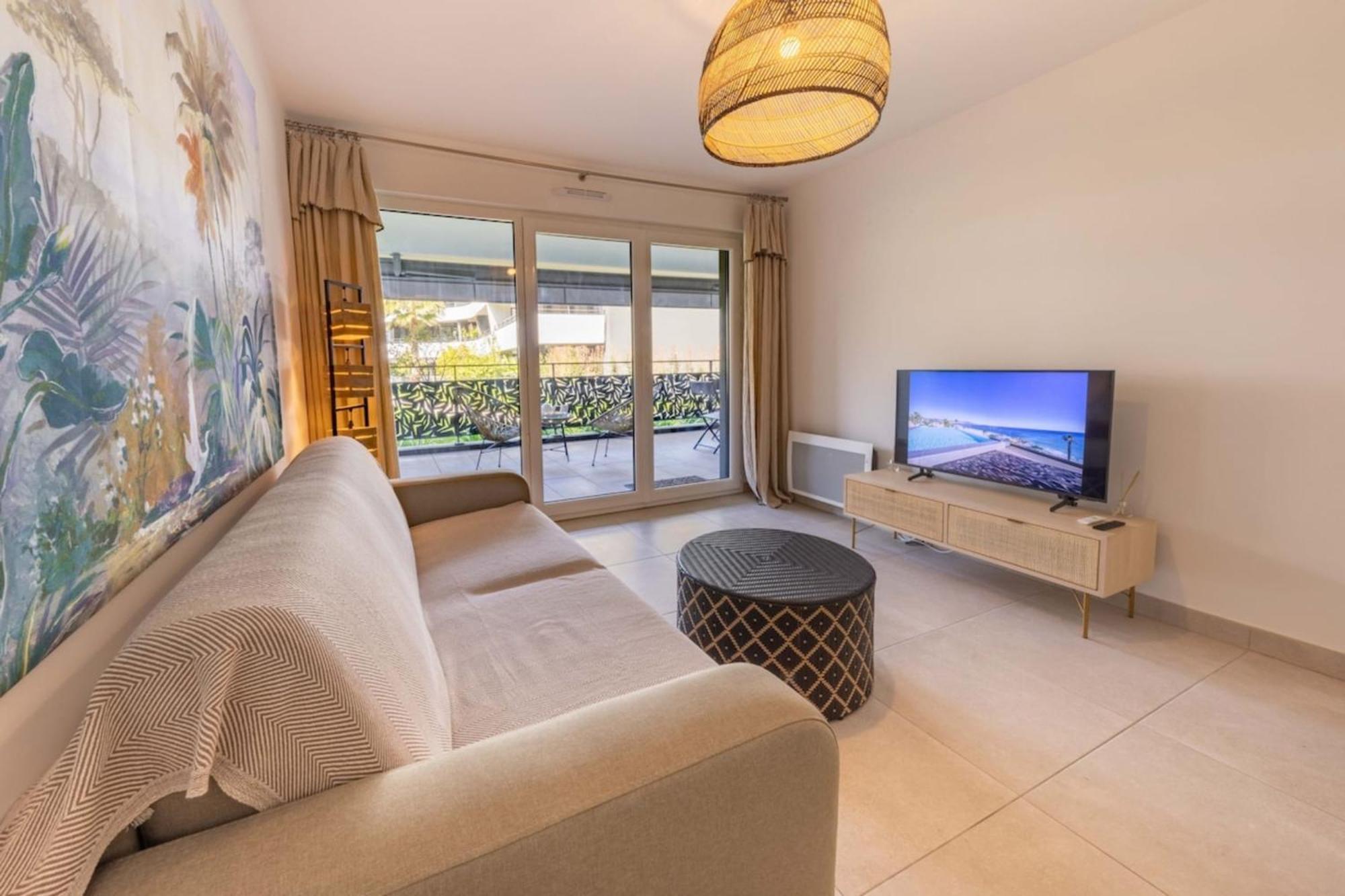 06Ah - Superb Waterfront T2 - Swimming Pool Apartment Villeneuve-Loubet Luaran gambar